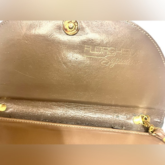 Florsheim Signature Snakeskin Brown Clutch - Picture 9 of 15